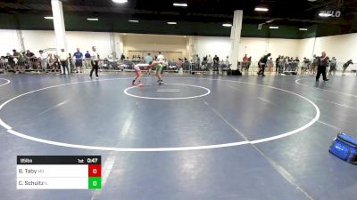 95 lbs Consi Of 16 #2 - Braidyn Taby, MD vs Colton Schultz, IL