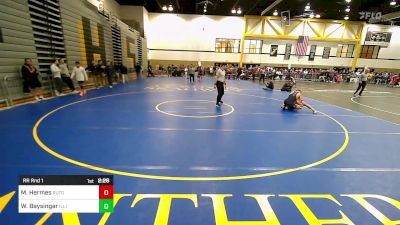 141A lbs Rr Rnd 1 - Max Hermes, Rutgers vs Will Baysingar, Illinois