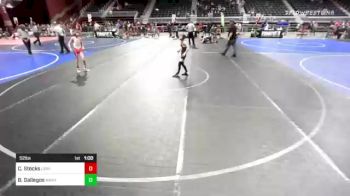 66 lbs Rr Rnd 5 - Hunter Beeman, Darkhorse WC vs Charles Crim, Pioneer Grappling