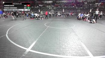 80 lbs Round Of 32 - Parker Davis, Ocean vs Marco Costanzo, Buxton (NJ)