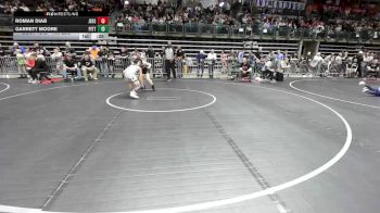 100 lbs Round Of 16 - Roman Diab, Jersey 74 vs Garrett Moore, Pittsgrove Wrestling Association