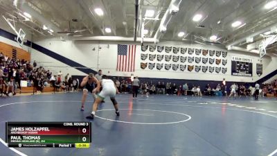 175 lbs Cons. Round 3 - Paul Thomas, Medina Highland (B), OH vs James Holzapfel, Archbishop Hoban