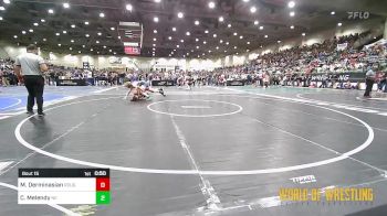 125 lbs Round Of 128 - Moses Derminasian, Roughrider Wrestling Club vs Carson Melendy, Nevada Elite