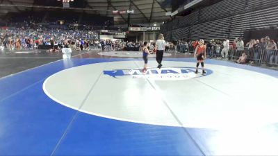 93 lbs Semifinal - Mercer Hamilton, Mat Demon Wrestling Club vs Lucas Yang, Steelclaw Wrestling Club