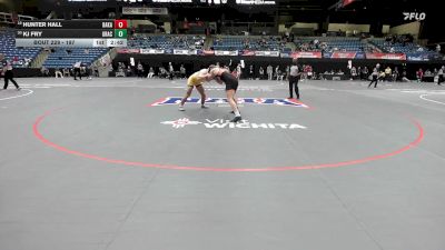 197 lbs Cons. Round 1 - Kj Fry, Graceland vs Hunter Hall, Baker