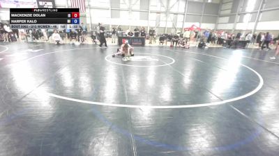U15 Women - 46 lbs Champ. Round 2 - Mackenzie Dolan, ID vs Harper Kalo, MI