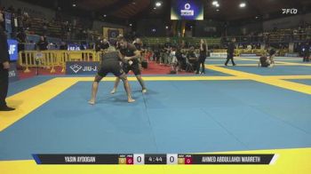 Yasin Aydogan vs Ahmed Abdullahdi Warreth 2026 IBJJF European NoGi
