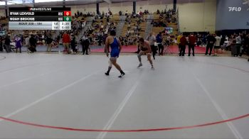 184 lbs Champ. Round 2 - Noah Brockie, Harper CC vs Ryan Lexvold, Wisconsin-La Crosse