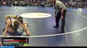 170 lbs Semifinal - Draken Stugelmeyer, Bismarck Legacy vs Jaxyn Richter, St. Mary`s