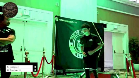 Emiliano Macias vs Benjamin Gonzalez 2025 Arte Suave Winter Wonderland Event