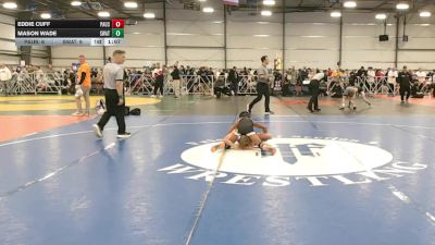 68 lbs Round 1 - 9:00am Saturday - Eddie Cuff, PA USA vs Mason Wade, Michigan S.W.A.T