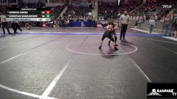 70 lbs Cons. Round 2 - Jamison Andra, Atchison vs Christian Dobelbower, Trailhands