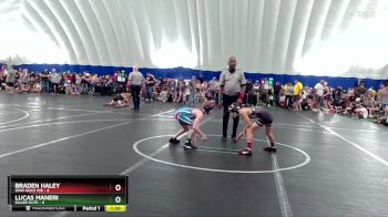 80 lbs Round 5 (8 Team) - Lucas Maneri, Killer Elite vs Braden Haley, Ohio Gold 10k