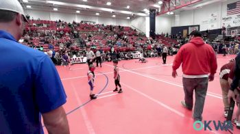 46 lbs Consi Of 8 #1 - Caden Sloan, Morrison Takedown Club vs Bryker Dinkel, Russell Wrestling Club