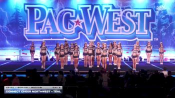 Connect Cheer Northwest - Teal [2026 L1 Senior - Medium Day 2] 2026 PacWest Grand Nationals