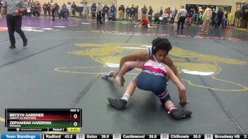 3 - 106 lbs Cons. Round 3 - Brysyn Gardner, Liberty HS (Bedford) vs Zephaniah Hardman, Phoebus