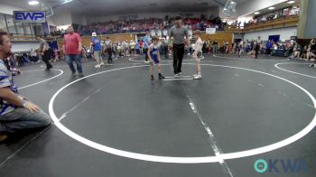 52-55 lbs Rr Rnd 1 - Noel Reagan, Standfast vs Obadiah Boyd, Harrah Little League Wrestling