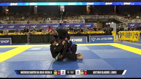 Adetunji Oladobe L Jones vs Matheus Santos Da Silva Vieira B 2026 Pan Jiu Jitsu IBJJF Championship