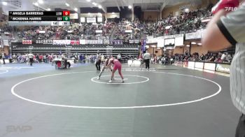 135 lbs Cons. Round 3 - McKenna Harris, Silver Lake HS vs Angela Barreras, Leoti Wichita County HS