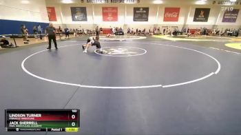 160 lbs Cons. Round 2 - Lindson Turner, PINnacle Wrestling vs Jack Sherrell, MWC Wrestlilng Academy