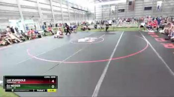 145 lbs 4th Wrestleback (16 Team) - Jay Eversole, Tennessee vs DJ Neider, Idaho