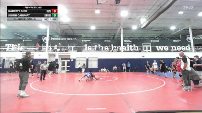 122 lbs Quarterfinal - Garrett Judd, Superior Black - HSC vs Justin Cabuhat, Empire Wrestling Academy Gold - HSC