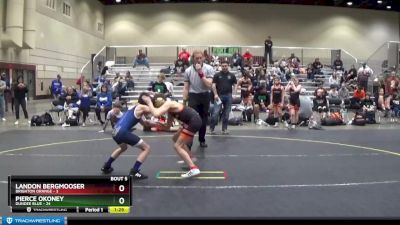 77 lbs Round 3 (4 Team) - Pierce Okoney, Dundee Blue vs Landon Bergmooser, Brighton Orange