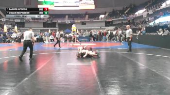 6A 150 lbs Cons. Semi - Collin Mcfadden, Spanish Fort vs Parker Howell, Gardendale Hs