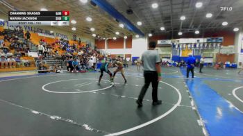 150 lbs Cons. Round 2 - Naivan Jackson, San Gorgonio vs Channing Skaggs, Gahr