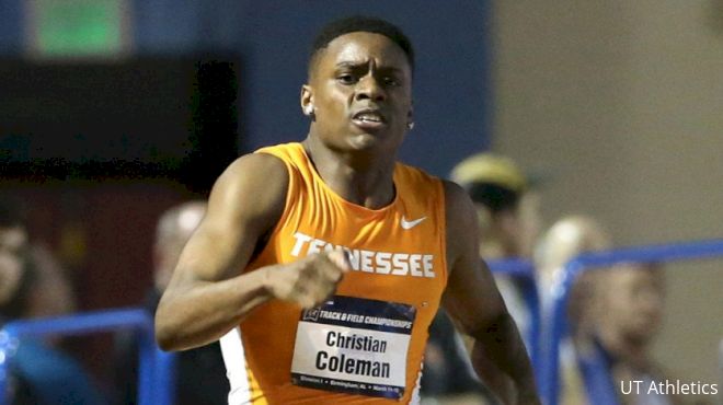 Christian Coleman Sweeps 60m, 200m NCAA Titles
