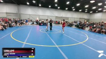 152 lbs Round 1 (16 Team) - Corin Lowe, Oklahoma Red vs Lizzie Shunn, Utah