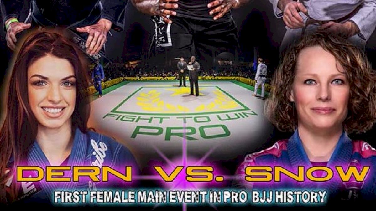 F2W Pro 4 Makes History With First Women's Pro BJJ Main Event: Dern vs Snow