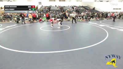118 lbs Champ. Round 3 - John Messier, Black Belt Wrestling Academy vs Nick Perry, Journeymen Wrestling Club