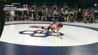88 lbs Champ. Rd Of 16 - Chase Warm, Maryland vs Garrett Whalen, Pennsylvania