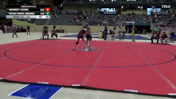 114 lbs Cons. Round 3 - Kennedy Sohne, Henderson County vs Rosie Parra Jimenez, South Oldham