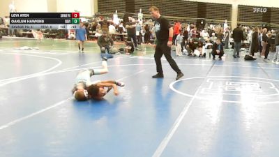 53 lbs Rr Rnd 2 - Levi Aten, SAVAGE Wrestling Academy - K3 vs Oaklun Hawkins, Revival X