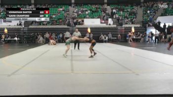 1A-4A 132 Cons. Semi - Gavin Crawford, Ashville vs Johnathan Santos, Alexandria HS