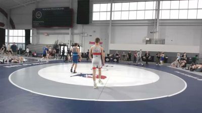 120 lbs Cons. Sub-semis - Connor Collins, Backyard Brawlers MW vs Brody Ashley, Michigan West Wrestling Club