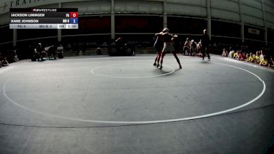 138 lbs Jackson Lininger, Pennsylvania vs Kane Johnson, Minnesota Blue