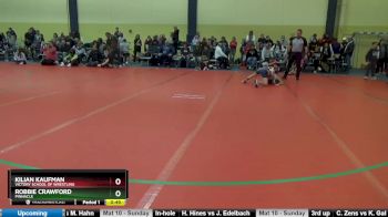 90 lbs Cons. Round 3 - Kilian Kaufman, Victory School Of Wrestling vs Robbie Crawford, Pinnacle