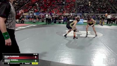 5A 98 lbs Cons. Round 3 - Ryan Fuhriman, Kuna vs Brigg Morrill, Meridian