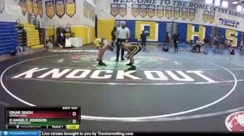 138 lbs Cons. Round 1 - Omar Singh, Winter Haven vs D`Angelo Johnson, Ridge Community