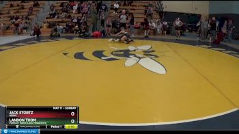 55 lbs 5th Place Match - Jack Stortz, NEIWC vs Landon Thom, Pursuit Wrestling Minnesota