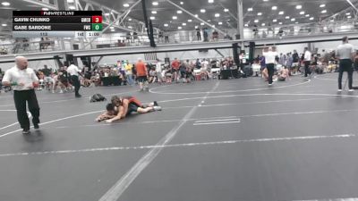 113 lbs Round 3 (6 Team) - Gavin Chunko, Grit Mat Club Blue vs Gabe Sardone, Freakztyle Wrecking Crew