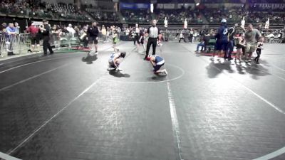 80 lbs Consi Of 8 #2 - Jacob Dela Cruz, West Orange vs Brody Smith, 14awc