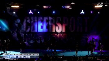 Maine Stars - Boss Ladies [2026 L3 Senior - D2 - Medium Day 1] 2026 CHEERSPORT National All Star Cheerleading Championship