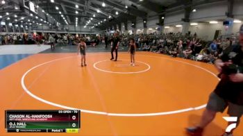 70 lbs Quarterfinal - Chason Al-Hanfoosh, NXT Level Wrestling Academy vs O.j. Hall, Jflo Trained