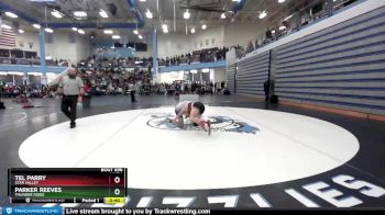 132 lbs Cons. Round 4 - Tel Parry, Star Valley vs Parker Reeves, Thunder Ridge