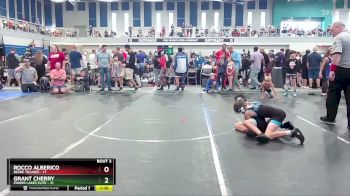 80 lbs Round 2 (4 Team) - Rocco Alberico, Beebe Trained vs Grant Cherry, Finger Lakes Elite