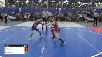 62 lbs Quarterfinal - Brysen Frey, Riot Room vs Keegan Glynn, Summit